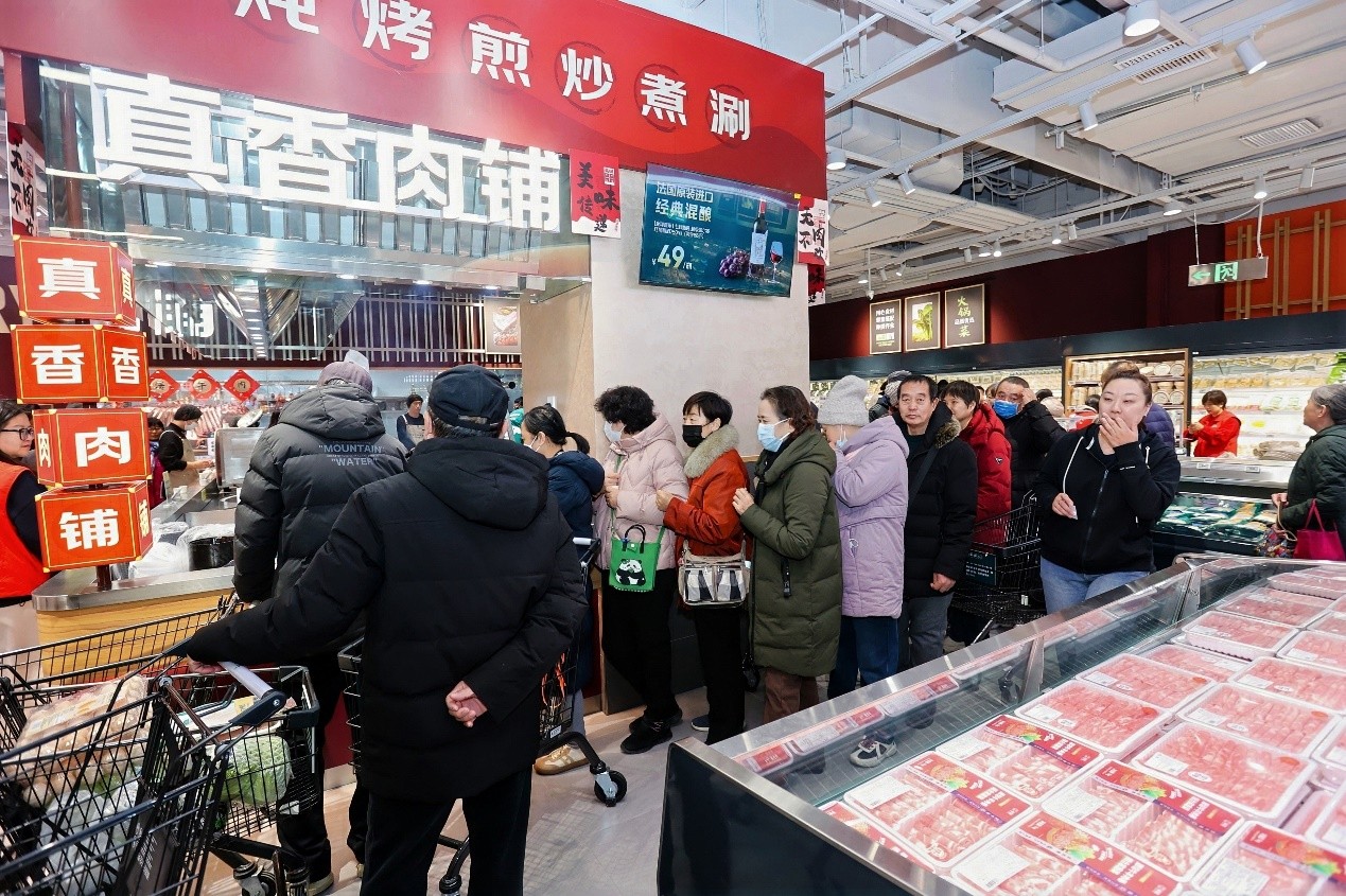 开业即限流！京东七鲜24小时鲜品、自有品牌礼盒“引爆”年货市场 (3)