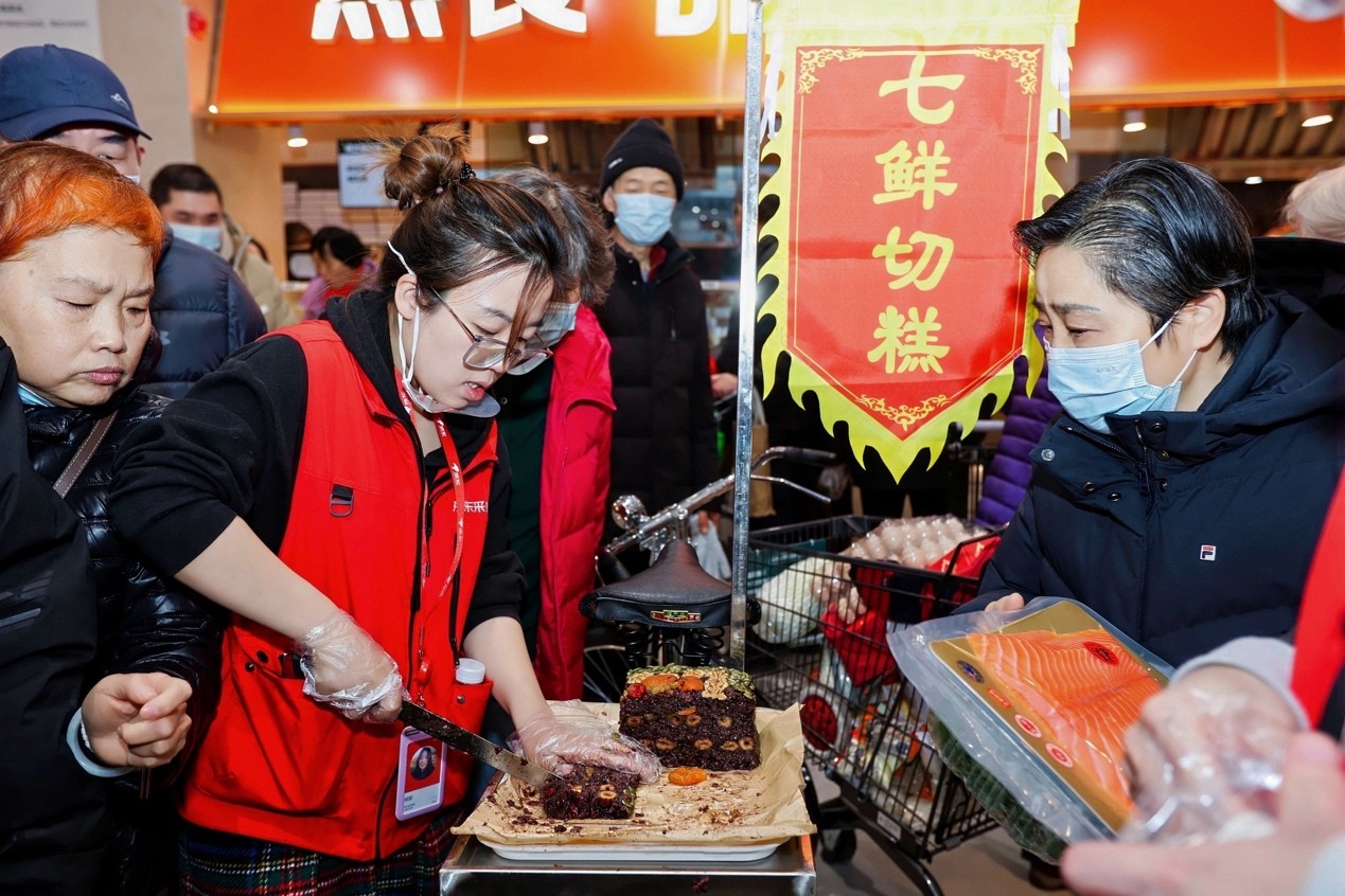 开业即限流！京东七鲜24小时鲜品、自有品牌礼盒“引爆”年货市场 (7)