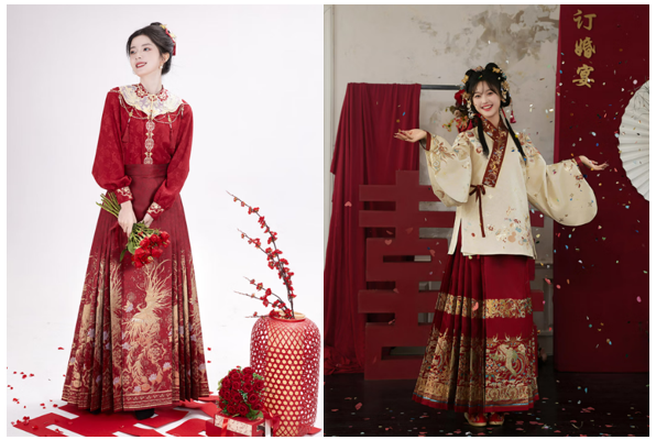 京东搜索量同比增长10 倍！今年春节年轻人都在买明制汉服(3)
