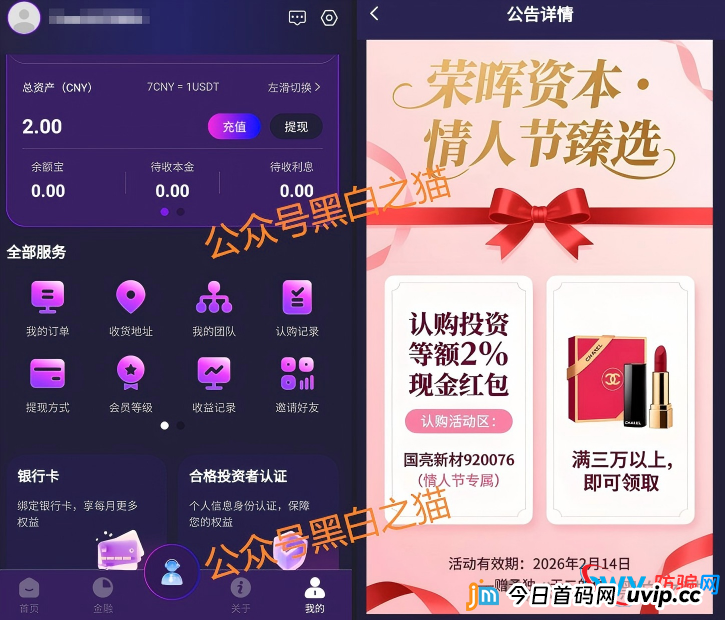 别再上当！“荣晖资本”是黑灰产标准化诈骗模板，从白皮书到客服全是假的(6)