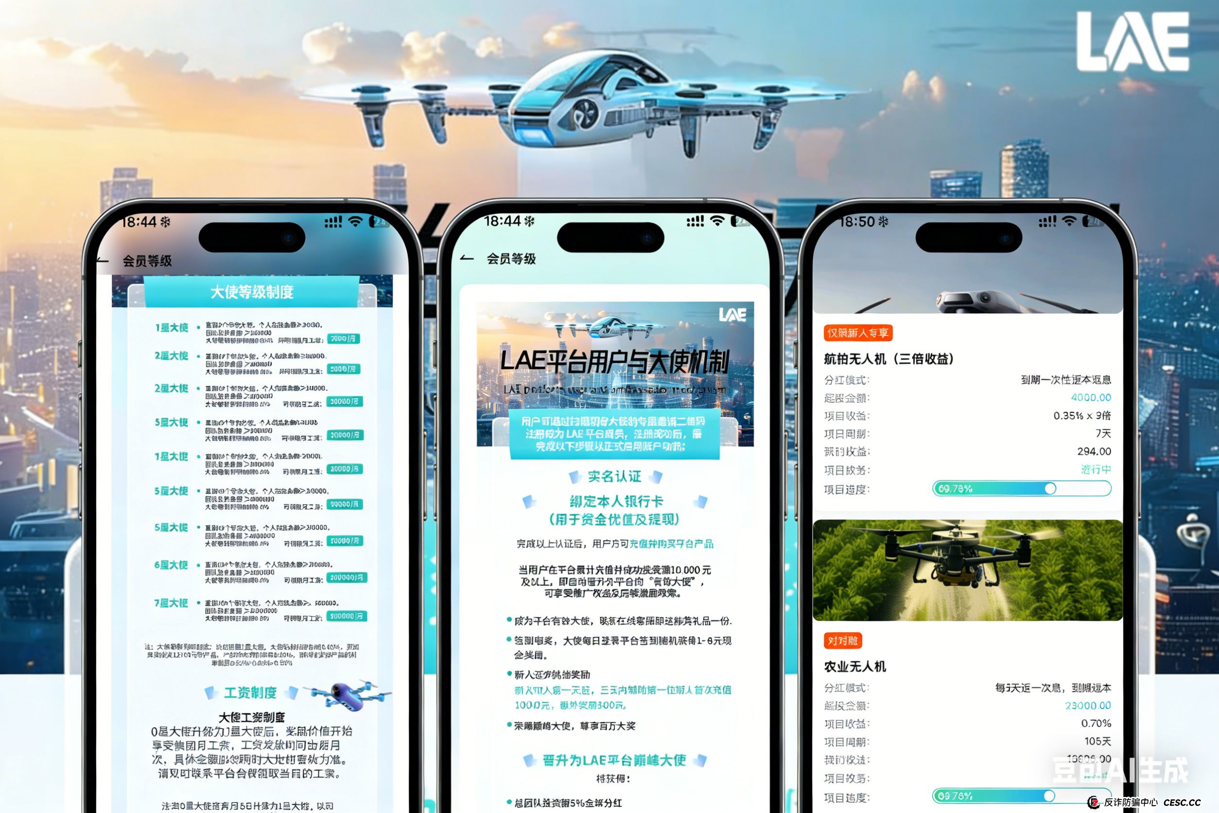 “低空经济”投资热背后:起底“LAE”类APP的收割套路与跑路前兆(1) “低空经济”投资热背后:起底“LAE”类APP的收割套路与跑路前兆(1)