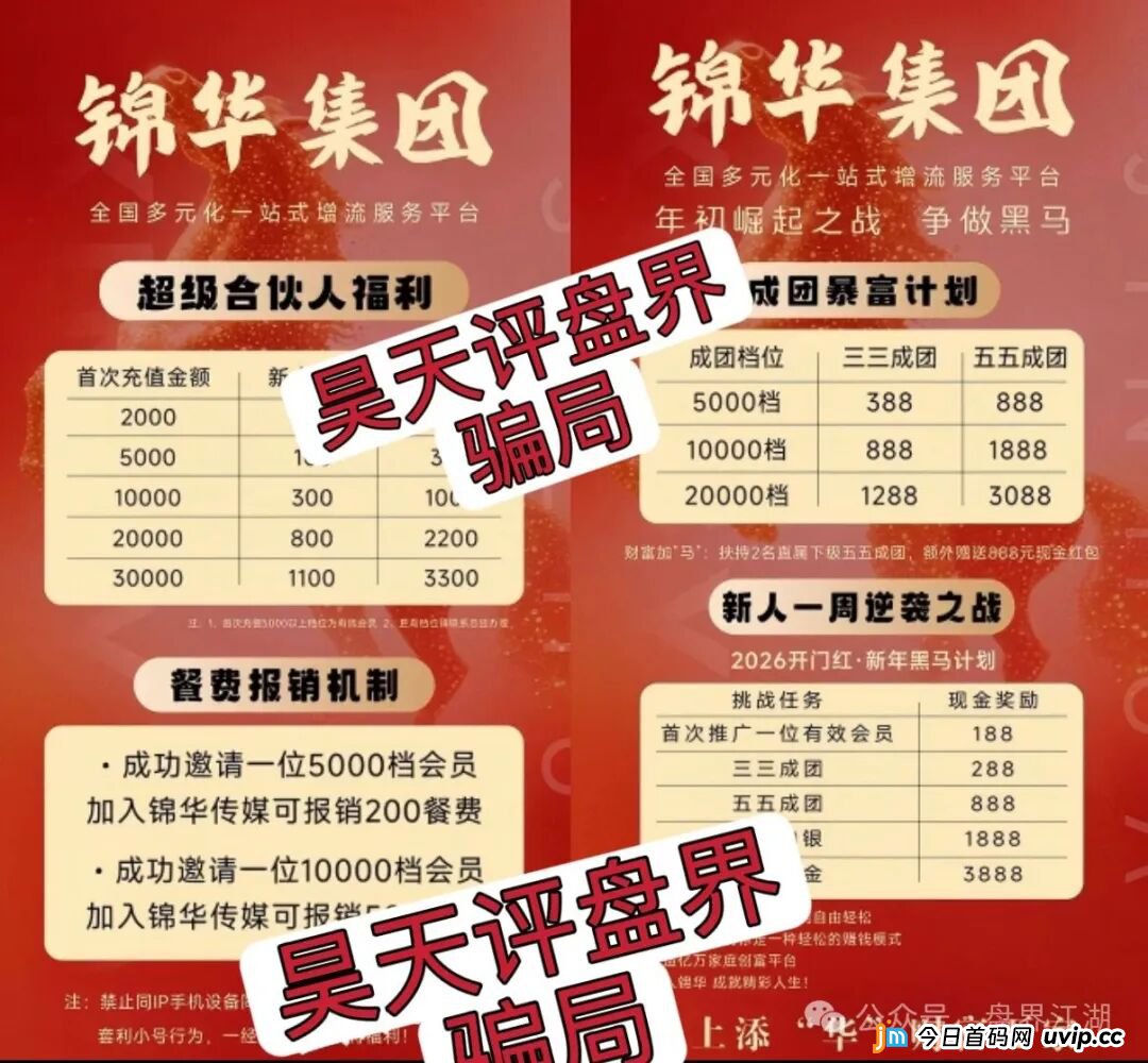 深扒“香港锦华科技”分红盘：金字塔式拉人头，一场精心包装的“暴富”骗局(3)
