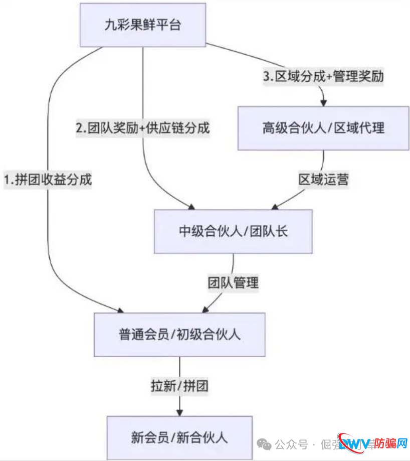 警惕！“九彩果鲜”资金盘骗局深度剖析：高收益幻象下的财富黑洞(3)